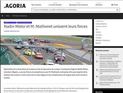 moteur et cardan